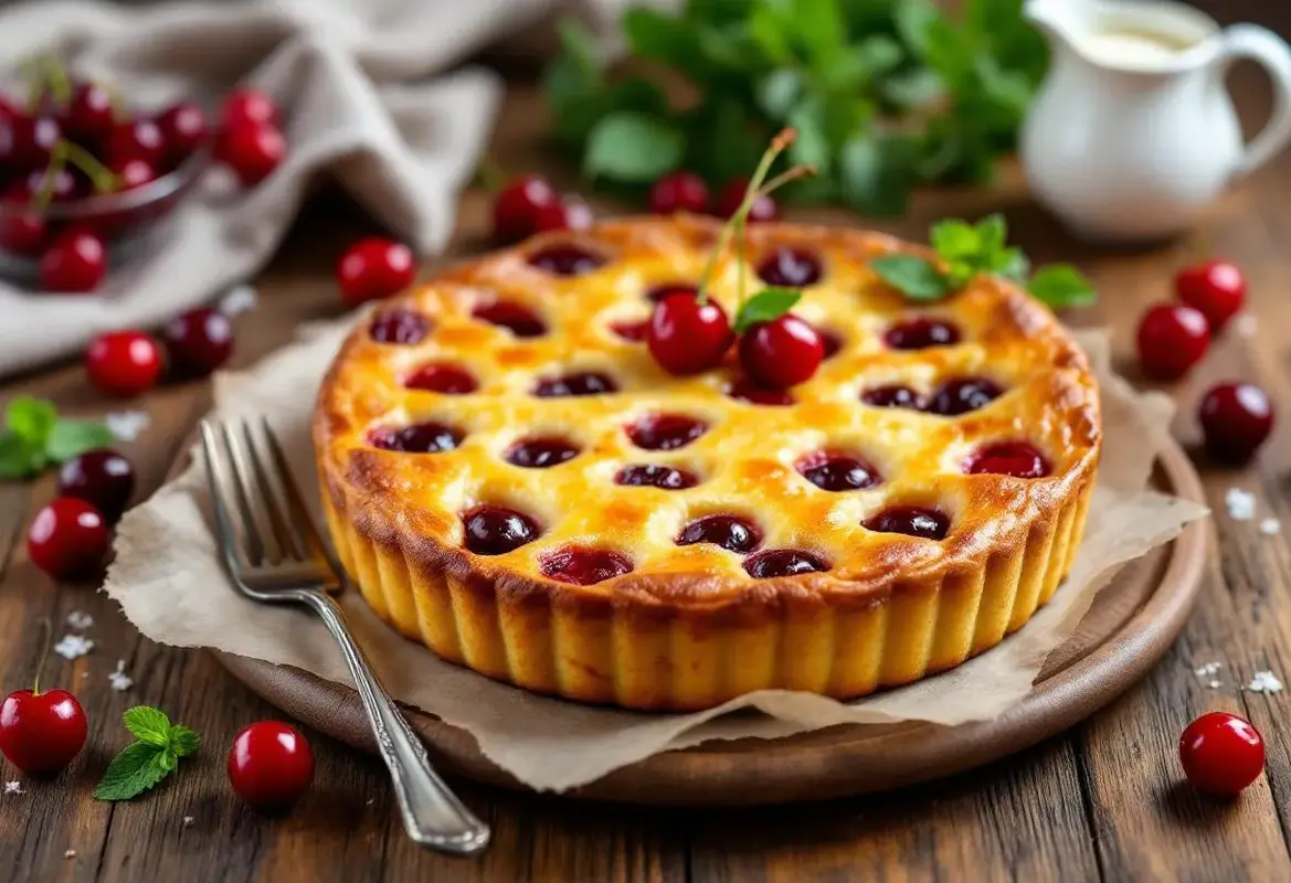 Cette recette express de clafoutis aux cerises va vous rendre accro (prêt en 10 min).jpg