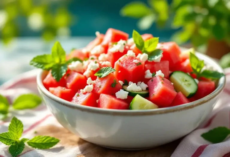 Cette salade pastèque express fait un carton « C’est ma recette anticanicule préférée : 5 min, 5 ingrédients, et un max de fraîcheur ».jpg