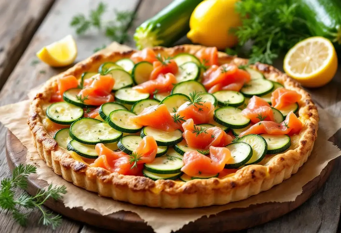 Je fais aimer les courgettes à tout le monde avec cette tarte, même aux plus réticents ! Cette tarte d’été les fait adorer à tout le monde !.jpg