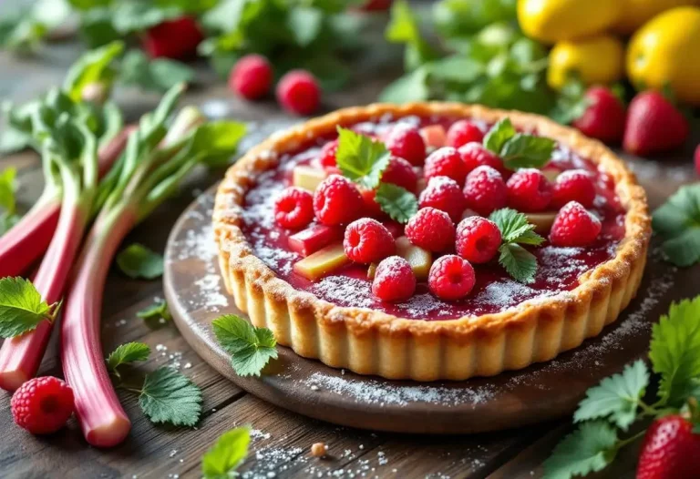 « Je fais cette recette à la rhubarbe chaque année » : elle est parfaite pour fêter l’été (léger et acidulé à souhait).jpg