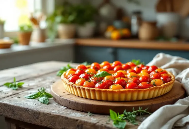 Une tarte inversée aux tomates cerises qui bluffe à chaque bouchée (ultra savoureuse).jpg