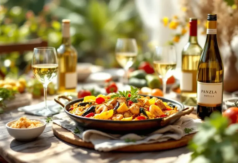 Que boire avec une paella : conseils de vins
