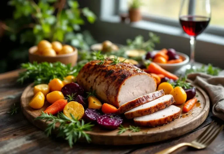 Quel légume pour accompagner un rôti de porc ?