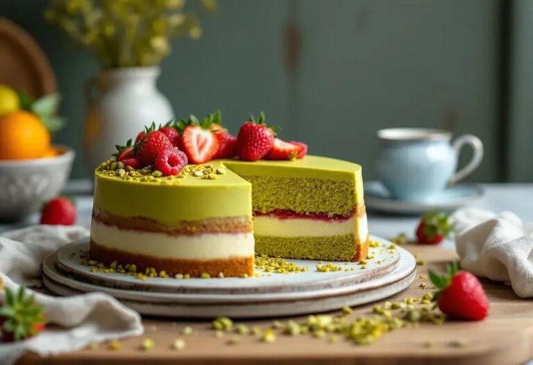 Ce gâteau pistache à 3 textures cartonne au goûter (et il est super simple à faire).jpg